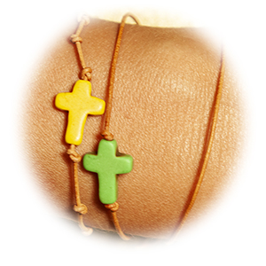 Pulsera nudos Decenaria
