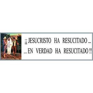 Cartel Jesucristo Ha Resucitado