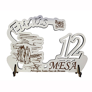 Cartelito de Mesa
