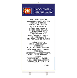 Roll-up Invocación E.Santo