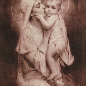 Cuadro Virgen y Niño