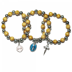 Pulsera Decenaria Madera