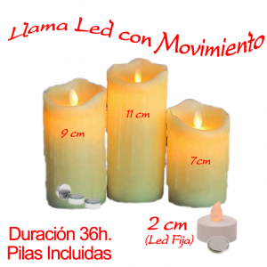 Velas Led